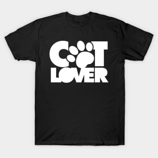 Cat Lover Logo T-Shirt